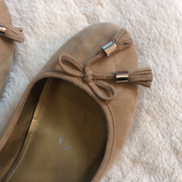 Marc Fisher Nude Ballet Flats Size 9 - Picture 2 of 11